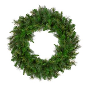 Northlight Canyon Pine Mixed Green Artificial Christmas Wreath - Unlit - 36-in