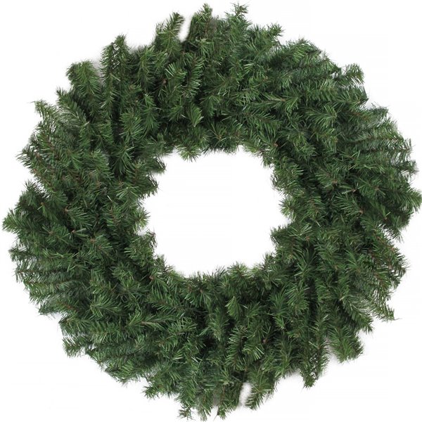 Northlight Canadian Pine Artificial Christmas Wreath - 24-in - Unlit