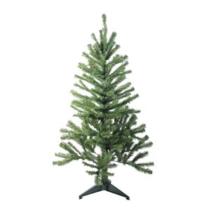 Northlight Canadian Pine Medium Artificial Christmas Tree - Unlit - 5-ft