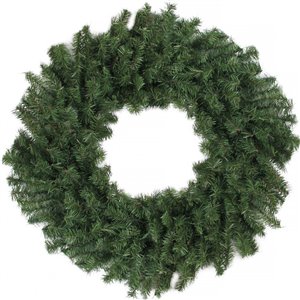 Northlight Green Canadian Pine Artificial Christmas Wreath - Unlit - 36-in