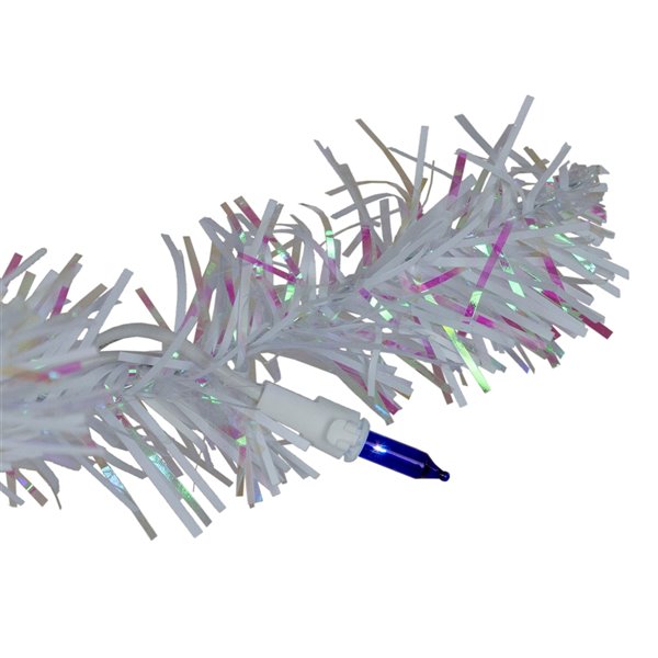 Northlight Pre-Lit Medium Pine Artificial Christmas Tree - Blue Lights - 4-ft