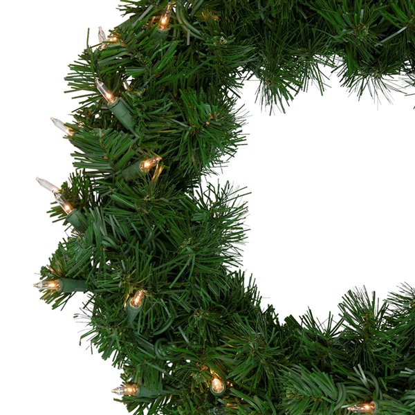 Northlight Deluxe Windsor Pine Artificial Christmas Wreath - 16-in