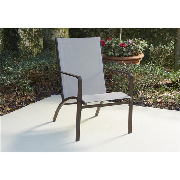 Cosco Outdoor Living Stone Lake Patio Lounge Chairs Brown 2 Pk 88650sbte Rona