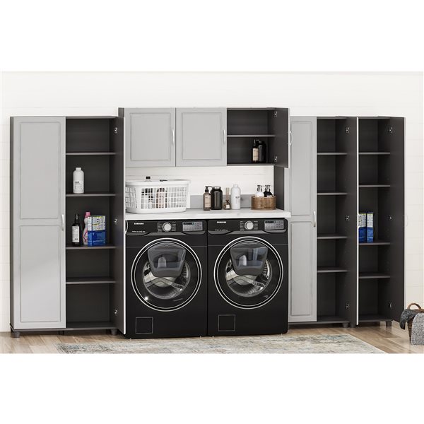 System Build Kendall Wall Cabinet - 12.44-in x 23.43-in x 23.68-in - Gray