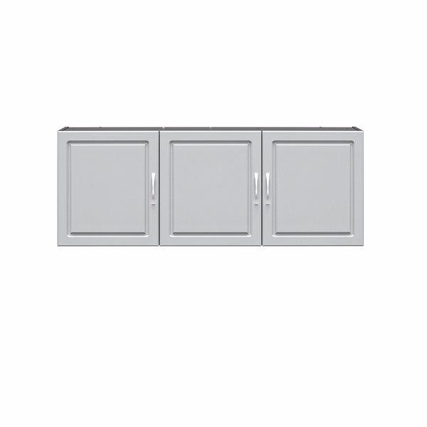 Cabinet mural Kendall de System Build, 12,44 po x 23,43 po x 23,68 po, gris