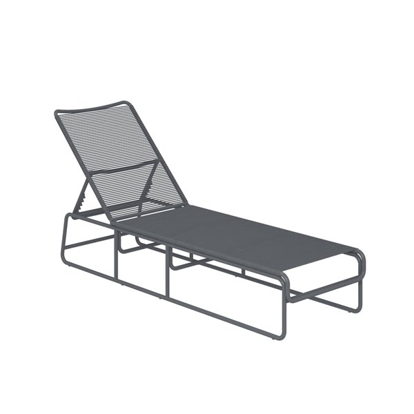 Chaise longue Nyla de CosmoLiving, gris