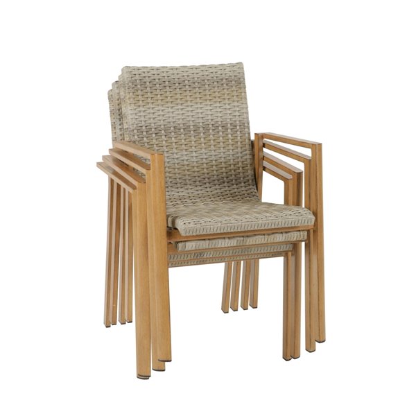 Tan stackable deals patio chairs