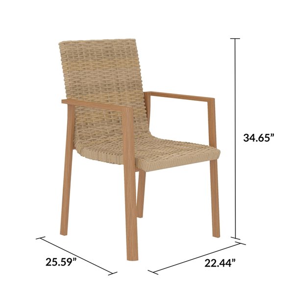 tan patio chairs