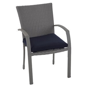 Cosco Outdoor Living Lakewood Ranch Intellifit Dining Chairs - Blue - 6-Pk