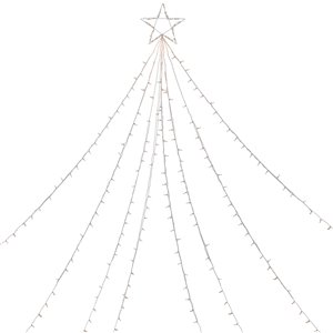 Northlight Clear Lighted Christmas Display Tree Outdoor Decor - 12-ft