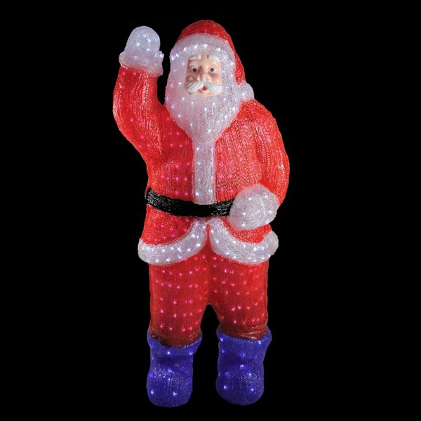 Northlight Lighted Commercial Grade Santa Claus Outdoor Decor 3.75ft