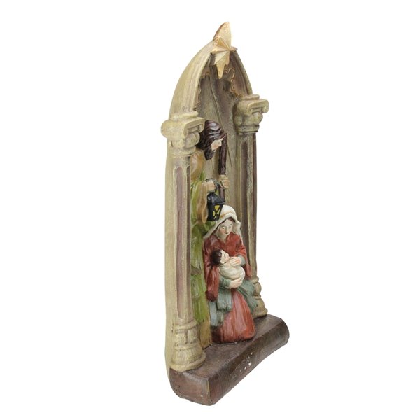 Northlight Holy Family and Angel Figures Christmas Nativity Statue