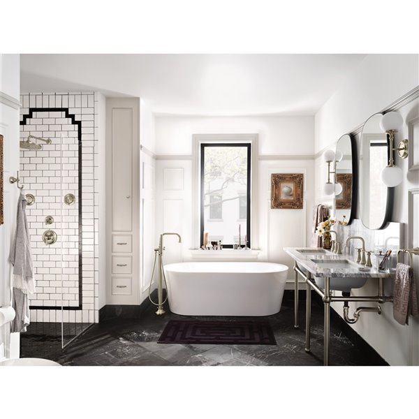 MOEN  Brushed Nickel Shower Arm Flange