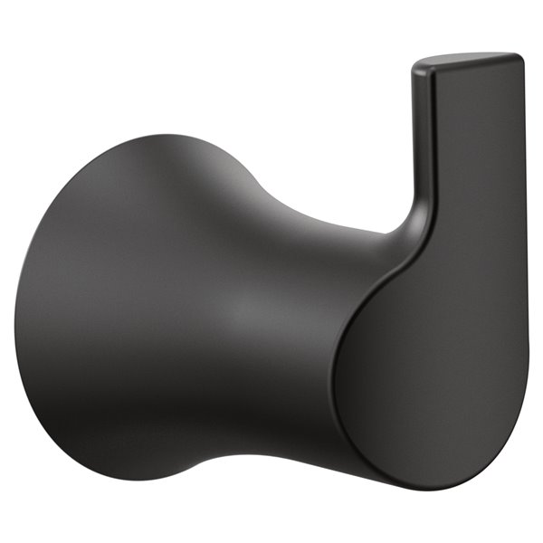 Moen Rinza Matte Black Robe Hook