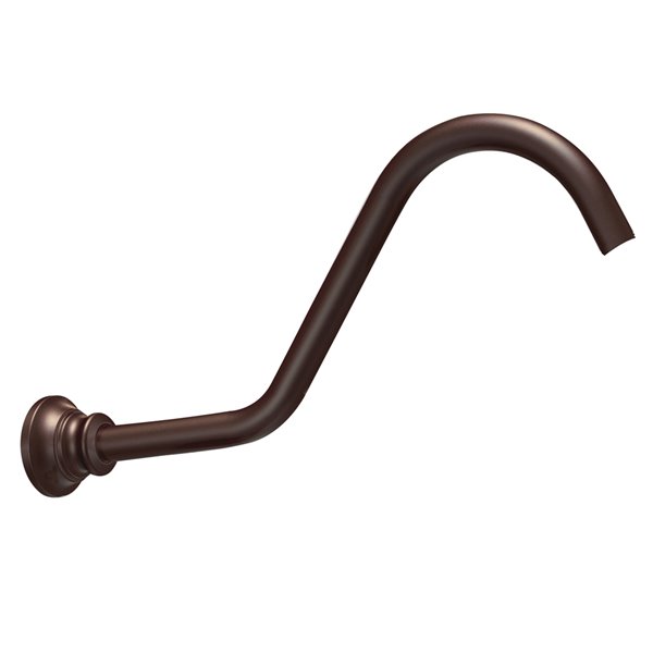 Bras de douche de 14 po, Bronze huilé