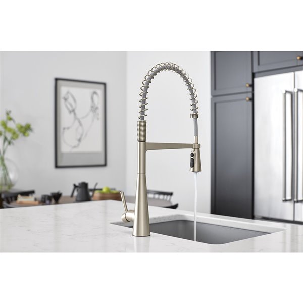MOEN Sleek Pulldown Kitchen Faucet - Stainless
