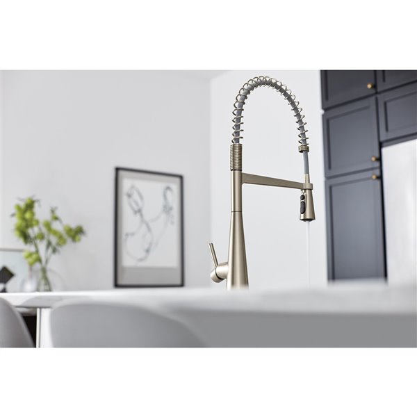 MOEN Sleek Pulldown Kitchen Faucet - Stainless