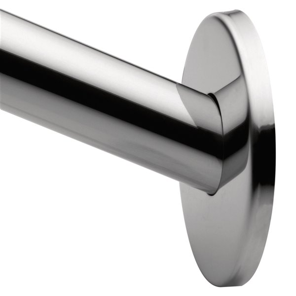 Moen Curved Adjustable Shower Rod, Moen 72 In Chrome Curved Adjustable Shower Curtain Rod
