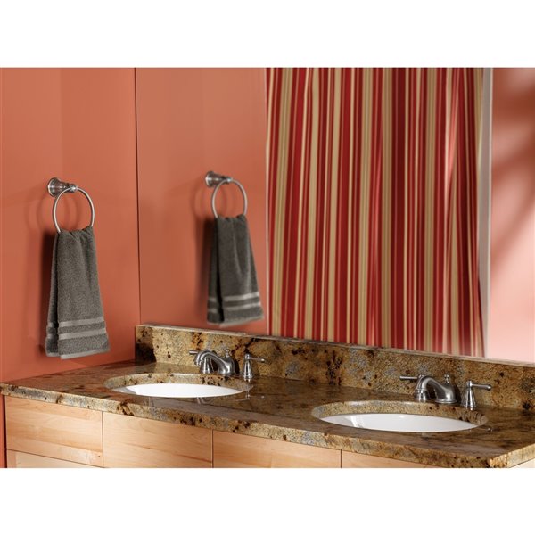 MOEN Kingsley Towel Ring - Brushed Nickel