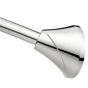 MOEN Tension Curved Shower Rod - Chrome