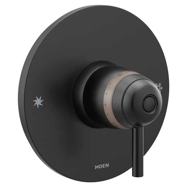 MOEN Arris Exacttemp Valve Trim - Matte Black (Valve Sold Separately)