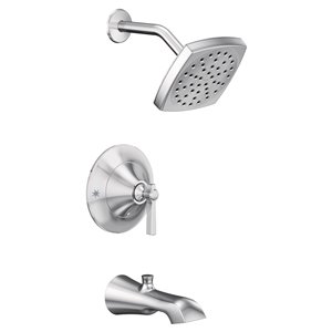 Robinet douche/baignoire Posi-Temp Flara de Moen, chrome (valve vendue séparément)