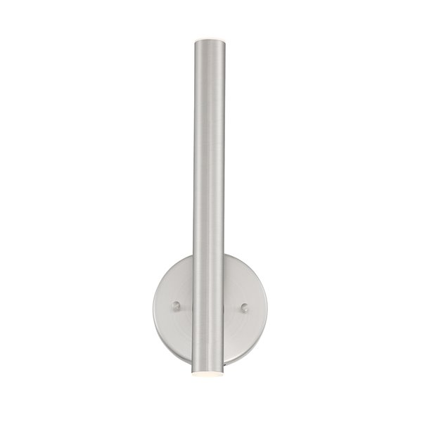 Z-Lite Forest 2-Light Wall Sconce in Brushed Nickel - 4.75-in x 14-in x 3-in