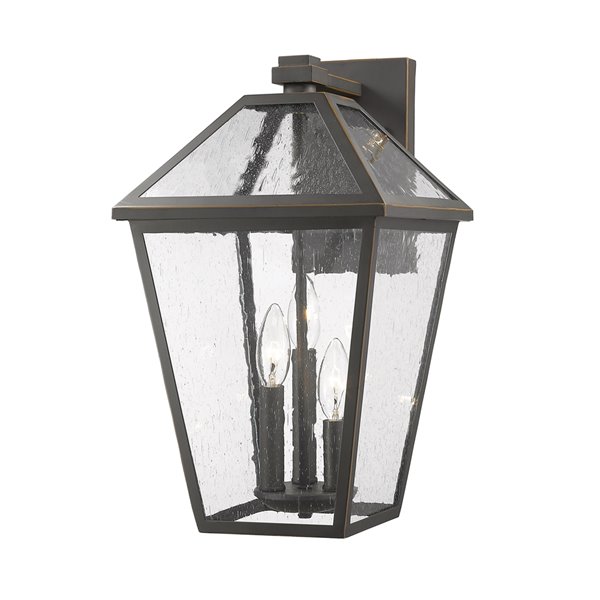 Z-Lite Talbot 3-Light Outdoor Wall Sconce