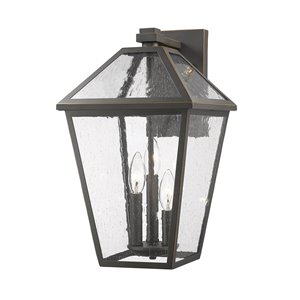 Z-Lite Talbot 3-Light Outdoor Wall Sconce