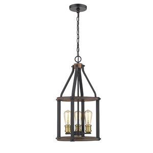Luminaire suspendu Altadore de Z-Lite à 6 lumières, chrome, 9,85 po