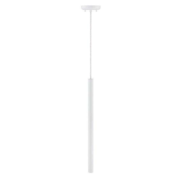 Luminaire suspendu à 1 ampoule Forest de Z-Lite, blanc mat