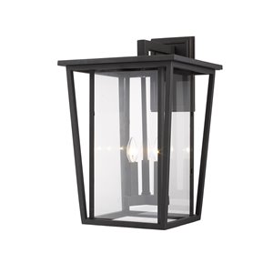 Z-Lite Seoul 1-Light Outdoor Wall Sconce in Oil Rubbed Bronze