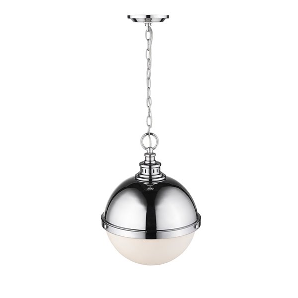 Z-Lite Peyton 2-Light Pendant in Chrome