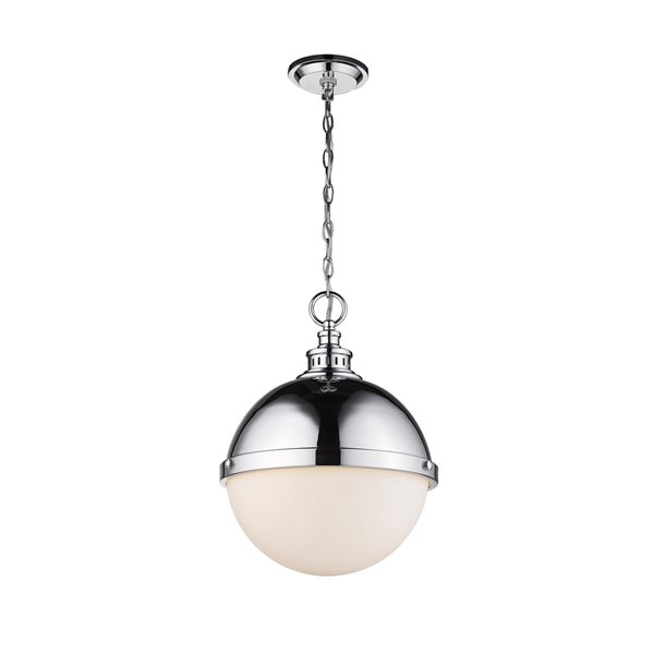 Z-Lite Peyton 2-Light Pendant in Chrome
