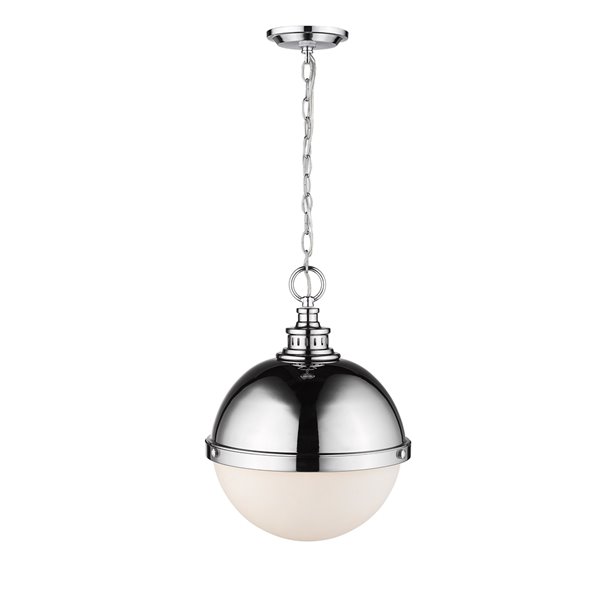 Z-Lite Peyton 2-Light Pendant in Chrome