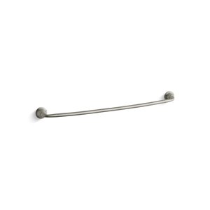 Porte-serviette Forté Sculpted de KOHLER K-11372, nickel brossé, 30 po
