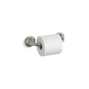 Porte-papier hygiénique Forté Sculpted de KOHLER K-11374, nickel brossé vibrant