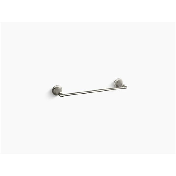 KOHLER K11050 Archer 18in Towel Bar Brushed Nickel 11050BN RONA