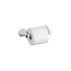 Porte-papier hygiénique Coralais de KOHLER K-13434, chrome poli