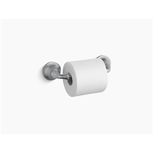 Porte-papier hygiénique Forté Sculpted de KOHLER K-11374, chrome brossé