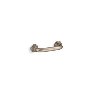 Poignée de tiroir Artifacts de KOHLER K-72579 de 3 po, bronze brossé