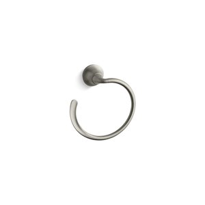 Anneau à serviette Forté Sculpted de KOHLER K-11377, nickel brossé