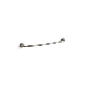 Porte-serviette Forté Sculpted de KOHLER K-11371, nickel brossé, 24 po