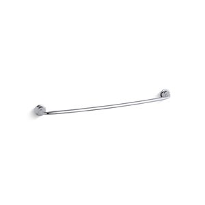 Porte-serviette Forté Sculpted de KOHLER K-11372, chrome poli, 30 po