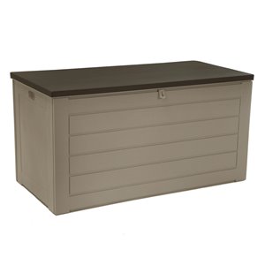 Cosco Outdoor Deck Storage Garden Box, Extra Large, Tan