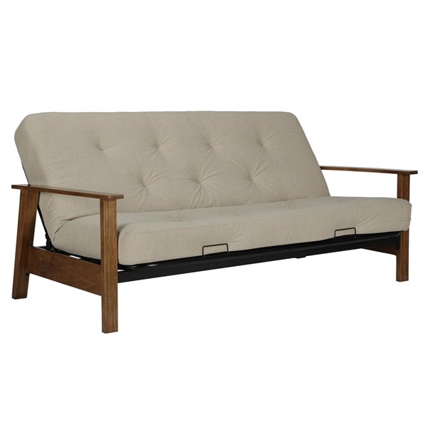 Wood Arm Futon Amazadesign