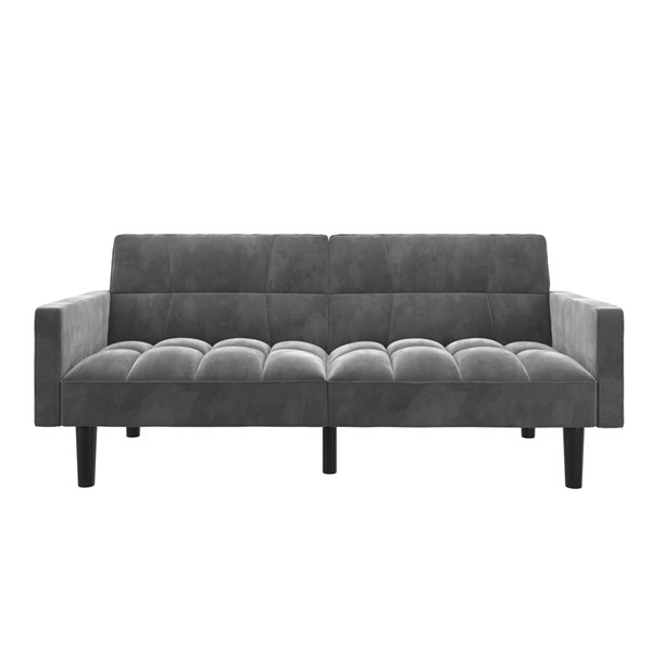Dhp Dorel Harper Convertible Sofa, Futons With Arms
