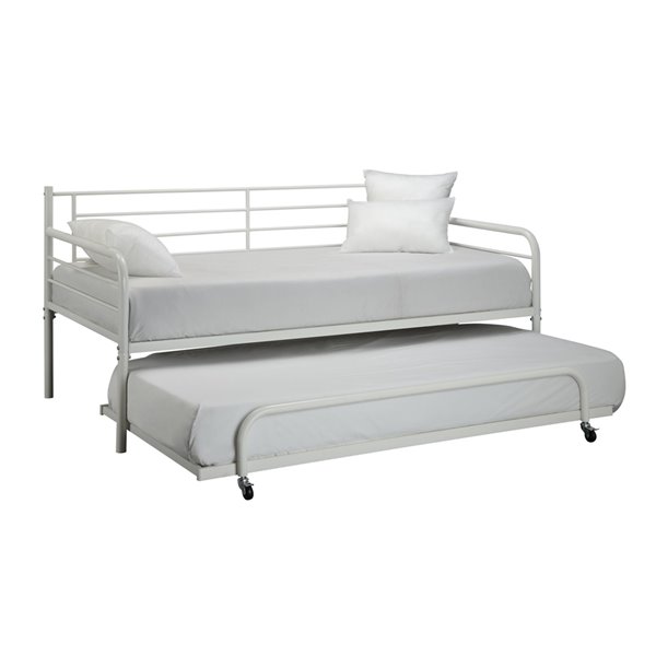 DHP Metal Daybed - White