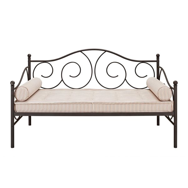 DHP Victoria Metal Daybed - Brown