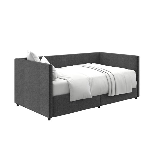DHP Urban Daybed with Storage - Grey